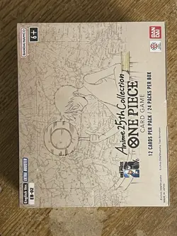 One Piece Card Game Anime 25th Collection Extra Booster Box EB-02 Factory Sealed - Image 5