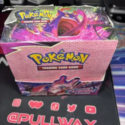 Pokemon TCG Fusion Strike Booster Box Empty No Packs or Cards For Display - Image 1