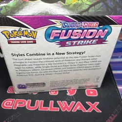 Pokemon TCG Fusion Strike Booster Box Empty No Packs or Cards For Display - Image 4