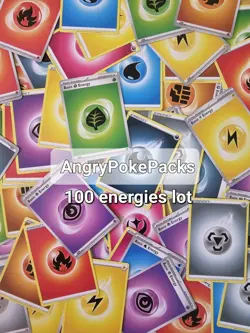 PICK YOUR CARDS - Lot Of 100 / Bulk Pokemon Energy cards - See Description - Image 1