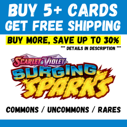 Surging Sparks - BUY 5+ CARDS = FREE SHIPPING - Save up to 30% - Image 1