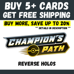 Champion's Path - BUY 5+ CARDS = FREE SHIPPING - Reverse Holo - Save up to 20% - Image 1