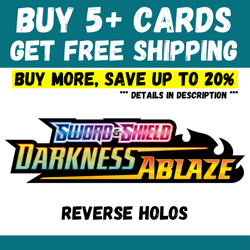 Darkness Ablaze - BUY 5+ CARDS = FREE SHIPPING - Reverse Holo - Save up to 20% - Image 1
