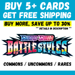Battle Styles - BUY 5+ CARDS = FREE SHIPPING - Save up to 30% - Image 1