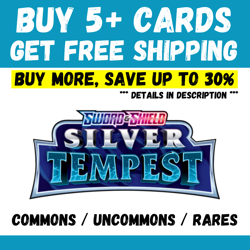 Silver Tempest - BUY 5+ CARDS = FREE SHIPPING - Save up to 30% - Image 1