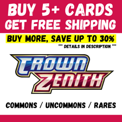 Crown Zenith - BUY 5+ CARDS = FREE SHIPPING - Save up to 30% - Image 1