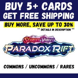 Paradox Rift - BUY 5+ CARDS = FREE SHIPPING - Save up to 30% - Image 1