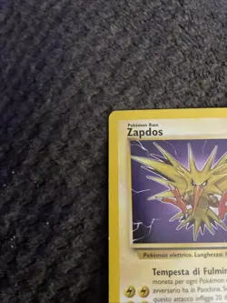 ITALIAN Zapdos Pokemon Fossil #30/62 - 1999 - Pokemon Card - Image 2