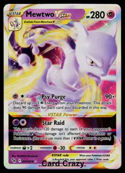 Mewtwo VSTAR 031/078 Ultra Rare - Pokemon GO Pokemon Card [Near Mint] - Image 1