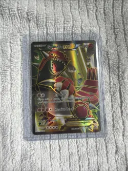 Pokemon Groudon EX Full Art Holo Ultra Rare TCG Card XY Primal Clash 150/160 - Image 1