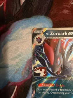 N's Zoroark ex 098/159 Prize Pack Series Cards Stamped Card NM - Image 2