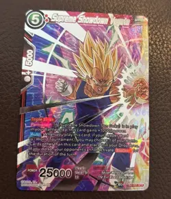 Dragon Ball Super Card Game Masters Supreme Showdown Vegeta SPR NM Unplayed - Image 1