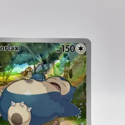 Pokemon TCG Snorlax 151 Scarlet Violet Promo Card Near Mint Condition - Image 3