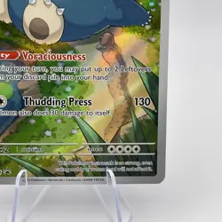 Pokemon TCG Snorlax 151 Scarlet Violet Promo Card Near Mint Condition - Image 4