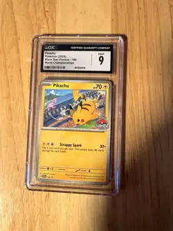 ✨ Pokemon Lot of 3 Graded Cards CGC 9 /Pikachu/Pawmot EX/ Feraligator - Image 1