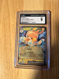 ✨ Pokemon Lot of 3 Graded Cards CGC 9 /Pikachu/Pawmot EX/ Feraligator - Image 3