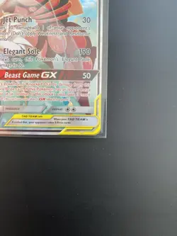 Pheromosa & Buzzwole GX 192/214 Alternate FullArt Pokemon Card SM Unbroken Bonds - Image 5