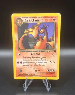 Dark Charizard 21/82 Team Rocket Rare Non Holo Pokemon Card - Image 1