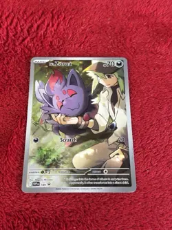 N's Zorua 189 Sv: Scarlet & Violet Promo Cards Holo Nm- - Image 1