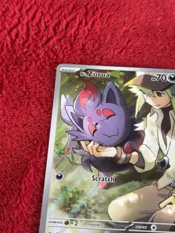 N's Zorua 189 Sv: Scarlet & Violet Promo Cards Holo Nm- - Image 2