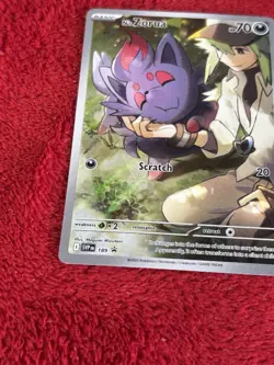 N's Zorua 189 Sv: Scarlet & Violet Promo Cards Holo Nm- - Image 3