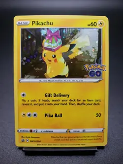 Pokemon TCG PikachuSWSH234 Black Star Promo Cosmo Holo Card NM Condition - Image 1