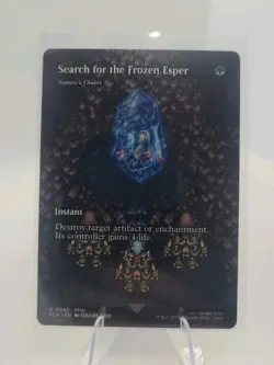 SEARCH FOR THE FROZEN ESPER #0047 Borderless Regular MTG Final Fantasy NM - Image 1