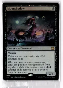 Moonshadow 110 Lorwyn Eclipsed Foil NM SEALED - Image 1
