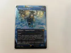 Snapcaster Mage (Borderless) (Chocobo Track Foil) Commander: Final Fantasy Foil - Image 1