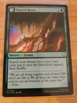 MTG Shared Roots (FOIL) 0196 Avatar: The Last Airbender M/NM Free UK P&P - Image 1