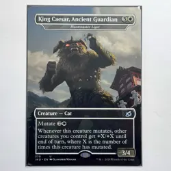 King Caesar, Ancient Guardian - Huntmaster Liger LP, English MTG Ikoria: Lair Of - Image 1