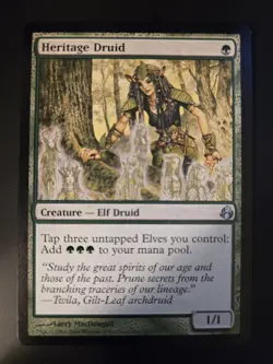 Heritage Druid NM Morningtide MTG FREE SHIPPING - Image 1