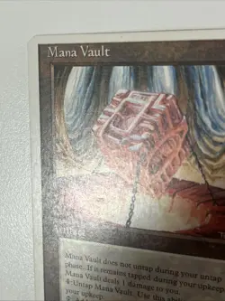 Mana Vault (4th Edition - 4ED) Vintage MTG - Light Play - Listing #3 - Image 3
