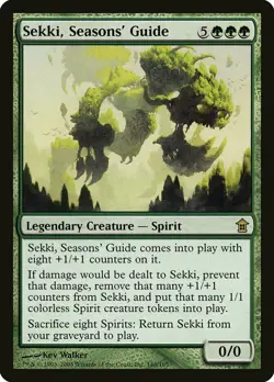 Sekki, Seasons' Guide - Saviors of Kamigawa - Magic the Gathering MTG - Image 1