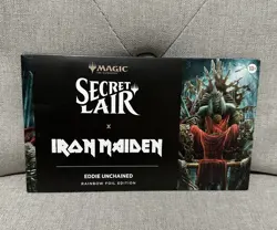 MTG Secret Lair x Iron Maiden - Eddie Unchained Rainbow FOIL Edition New Sealed - Image 1
