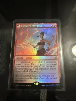Overwhelming Victory Foil (Extended Art) R Avatar: The Last Airbender: Eternal- - Image 1