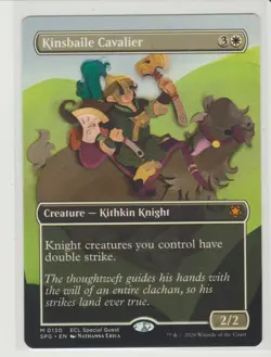 Kinsbaile Cavalier - Borderless Mythic MtG Card ECL SPG 130 - Image 1