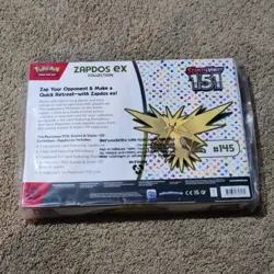 Pokemon: Scarlet & Violet 151 Zapdos EX Box 820650853135 - Image 3