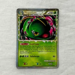 Meganium HGSS08 Promo Rare Holo Pokemon Card - Image 1