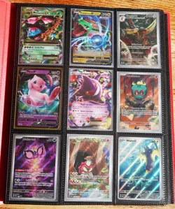 Pokemon TCG Binder Lot Vintage & Modern SIR Alt Art EX Holos Gengar Mew + - Image 1