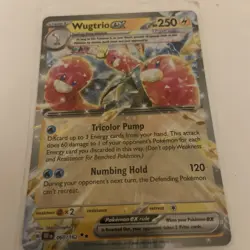 Pokemon TCG Wugtrio ex Scarlet & Violet-Temporal Forces 060/162 Holo Double Rare - Image 3