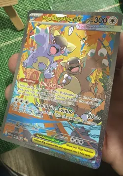 Pokemon 2025 Mega Evolution Mega Kangaskhan EX #182/132 SIR NM - Image 5