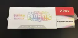 Pokemon TCG Prismatic Evolutions ETB with Booster Bundle Costco 2-Pack Sealed A - Image 5