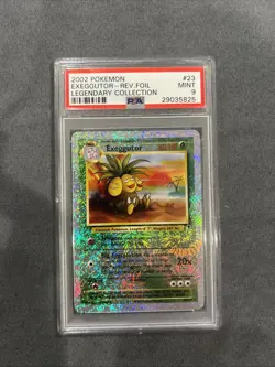 PSA 9 EXEGGUTOR 2002 POKEMON LEGENDARY COLLECTION #23 - Image 1