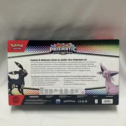 Pokemon TCG SV8.5 Prismatic Evolutions Premium Figure Collection Box Sealed New - Image 2