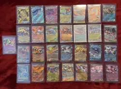 Pokemon Lot Of 29 With Toploaders All In Mint Condition - Image 1