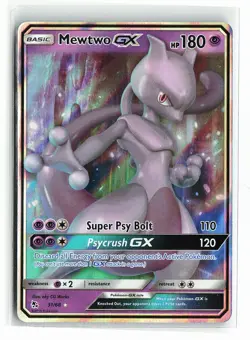 Pokemon Hidden Fates #31/68 Mewtwo GX Ultra Rare Holo - Image 1