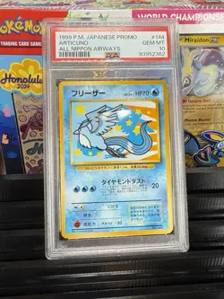Articuno Pokemon 1999 All Nippon Airways Promo Japanese 144 PSA 10 - LOW POP!! - Image 1