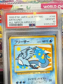 Articuno Pokemon 1999 All Nippon Airways Promo Japanese 144 PSA 10 - LOW POP!! - Image 2