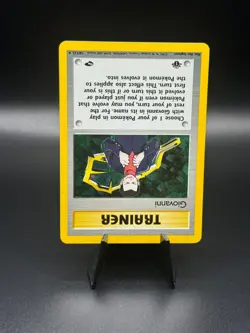 1ST EDITION POKEMON GYM CHALLENGE - GIOVANNI #18/132 (TRAINER) - HOLO (NM) - Image 2